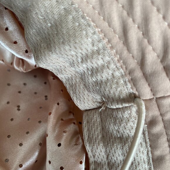 Hairbrella Pink Satin-Lined UPF 50+ Sun and Rain Hat Waterproof with Chin Strap - Picture 12 of 13